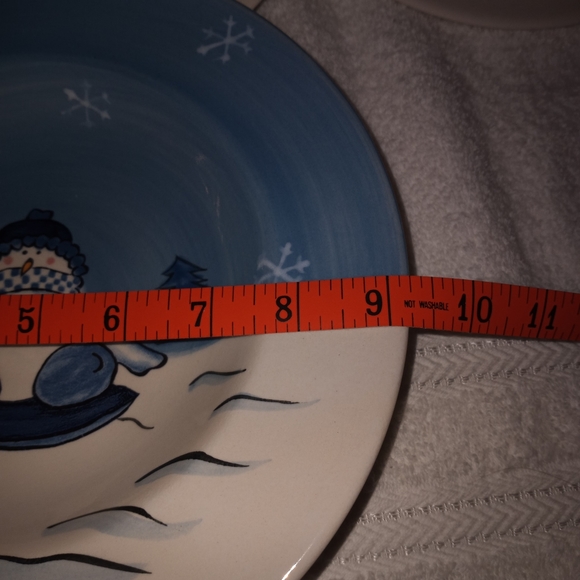 4 Piece Snowman Soup Bowls - Picture 6 of 6